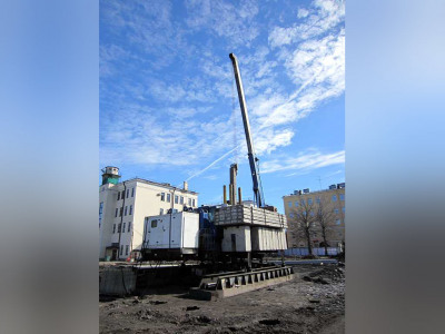  Буровая установка  Сваедавильный копер JOVE JVY 268  