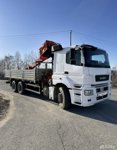  Кран-манипулятор Камаз 6520  2016 года