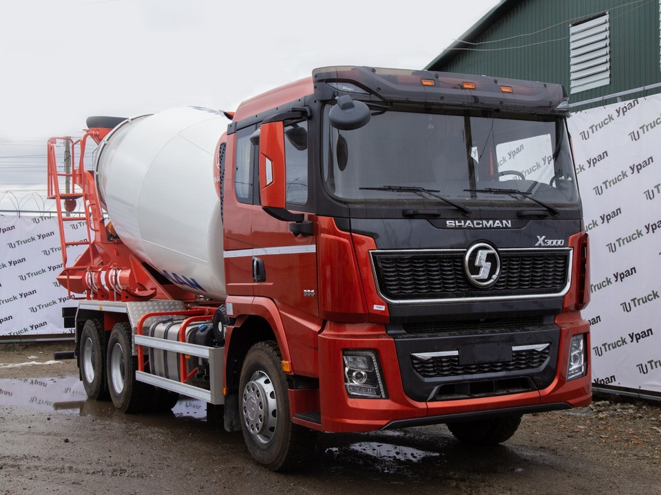  Автобетоносмеситель SHAANXI Shacman X3000, Restyling, 6х4 АБС 10м3  2025 года