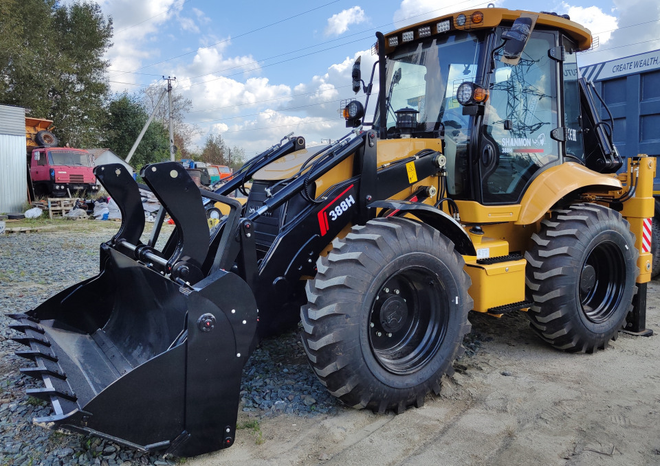  Экскаватор-погрузчик  Shanmon 388H  2024 года