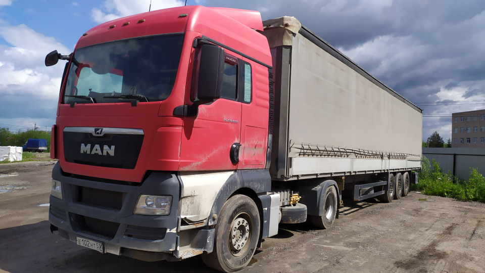 MAN TGX  2018 года, 4х2, 400 л.с.