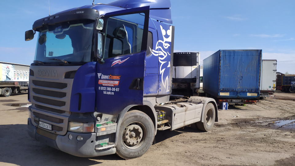 Scania G380  2011 года, 4х2, 380 л.с.