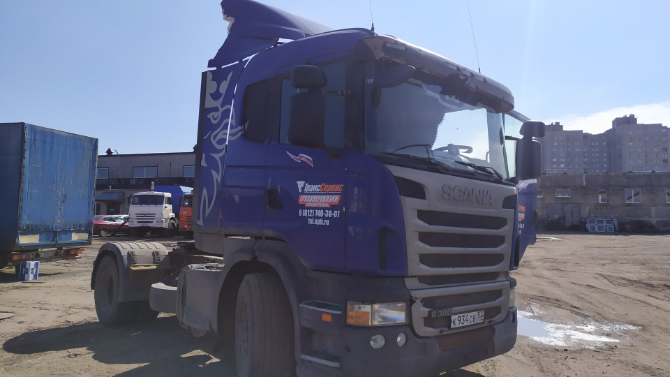 Scania G380  2011 года, 4х2, 380 л.с.