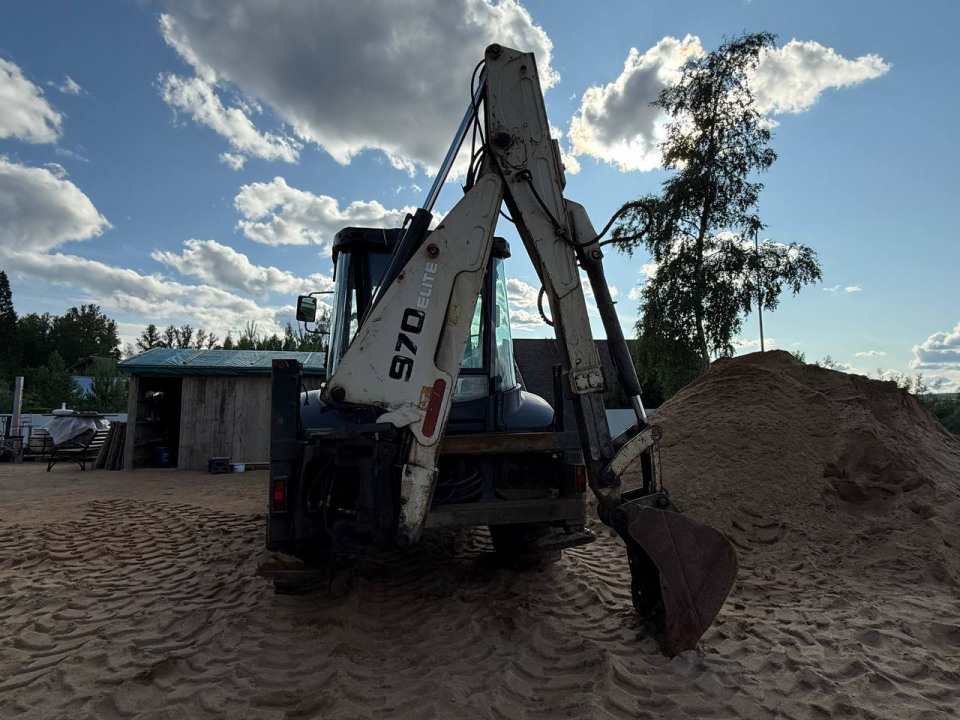  Экскаватор-погрузчик  TEREX 970  2008 года
