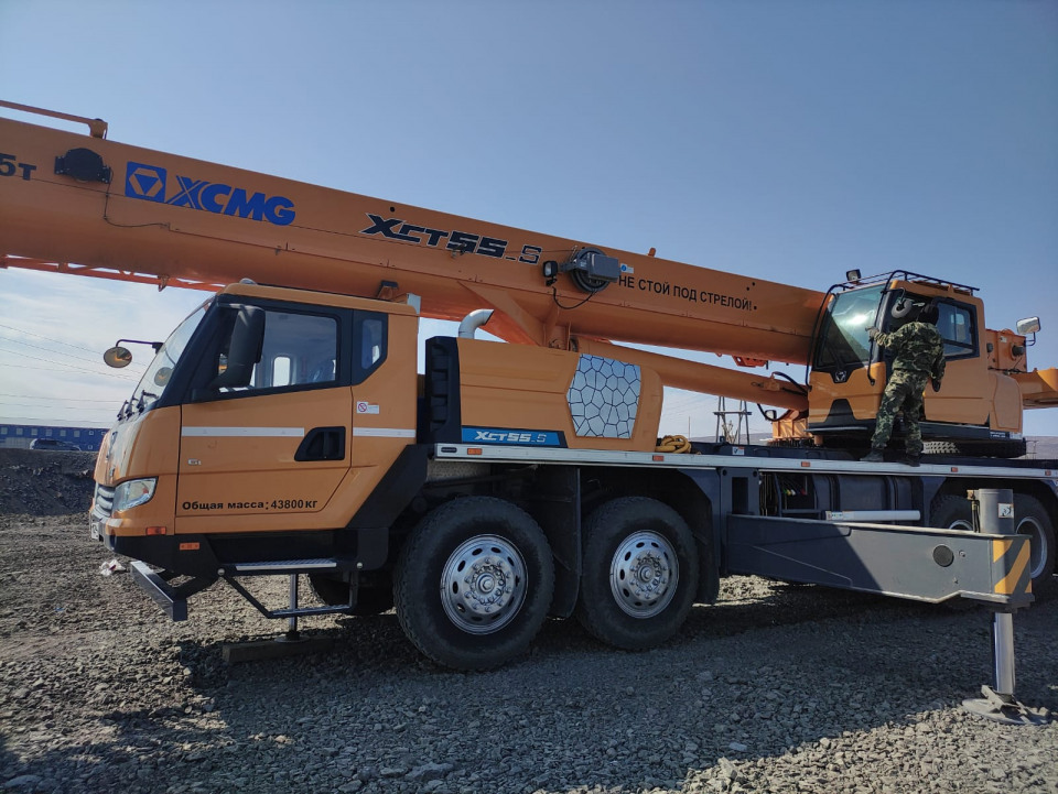 Автокран XCMG XCT55_S/44  2021 года
