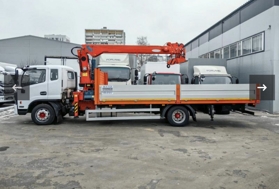  Кран-манипулятор Dongfeng C120L  2024 года