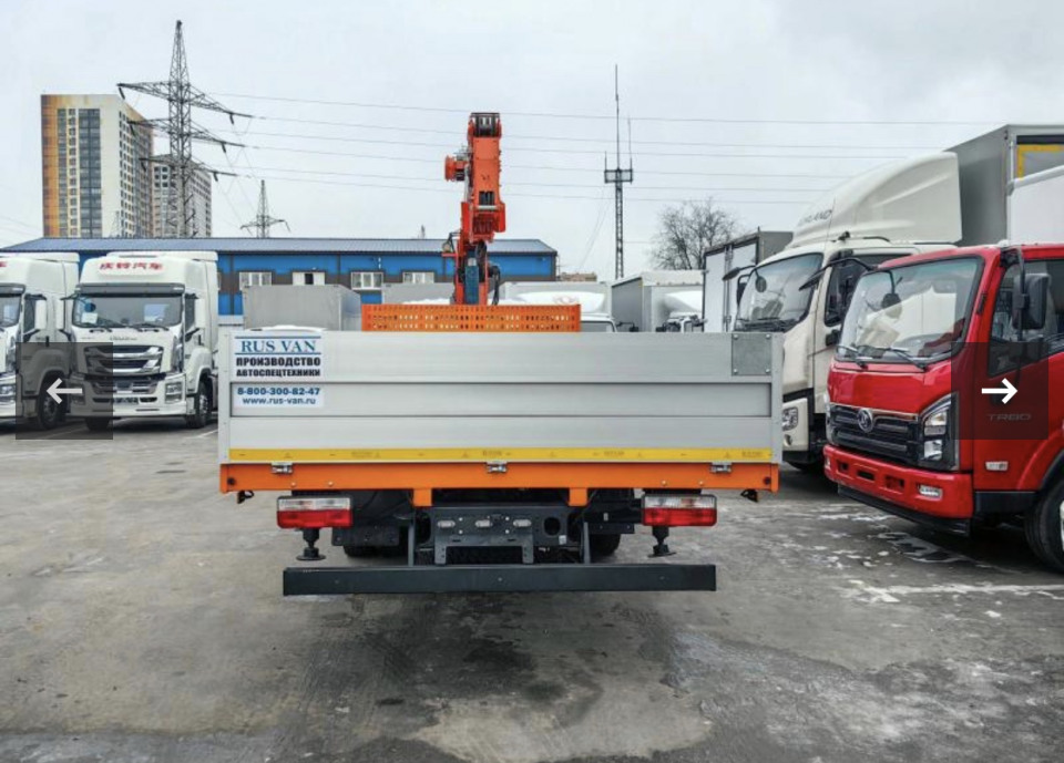  Кран-манипулятор Dongfeng C120L  2024 года