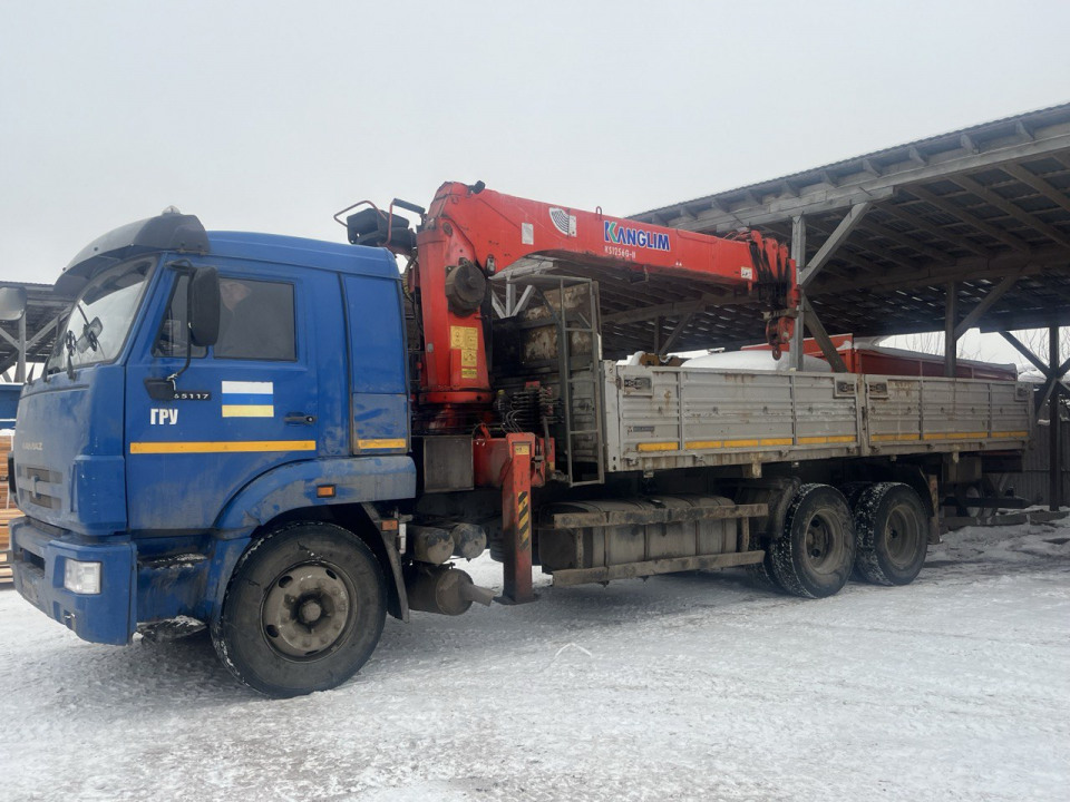  Кран-манипулятор Камаз 65117  2020 года
