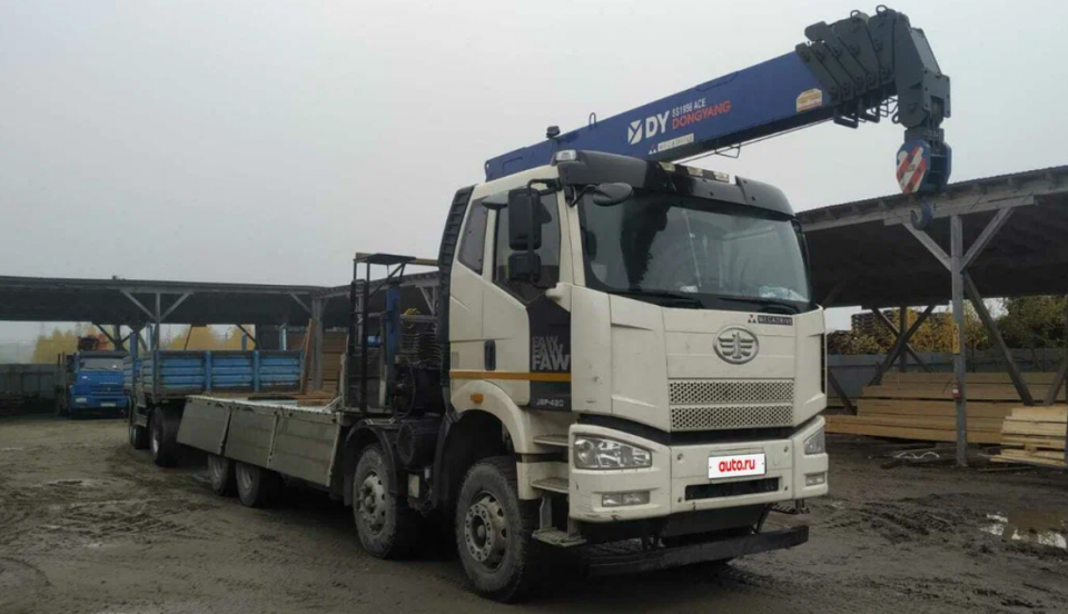  Кран-манипулятор  FAW CA3310  2024 года