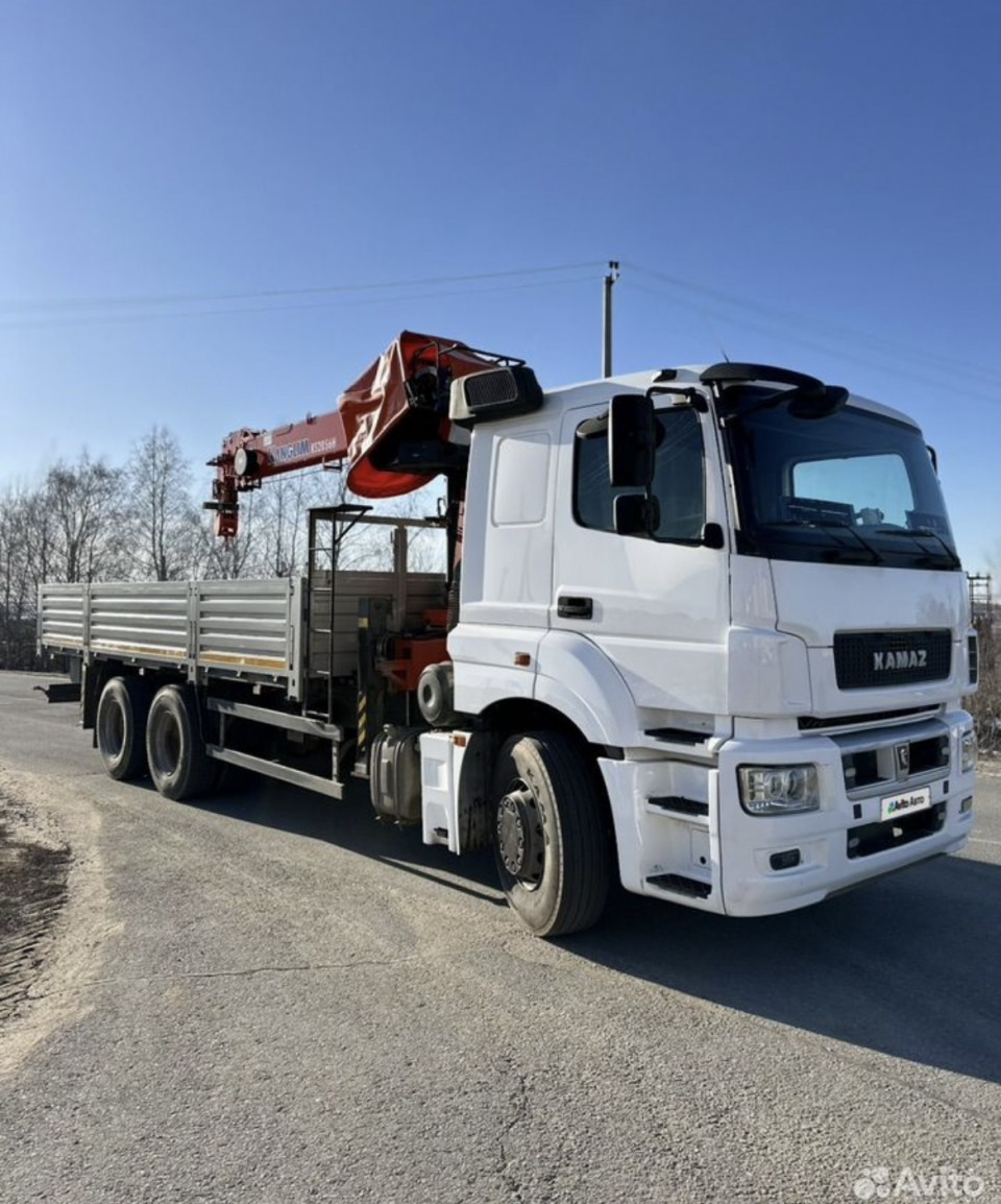  Кран-манипулятор Камаз 6520  2016 года