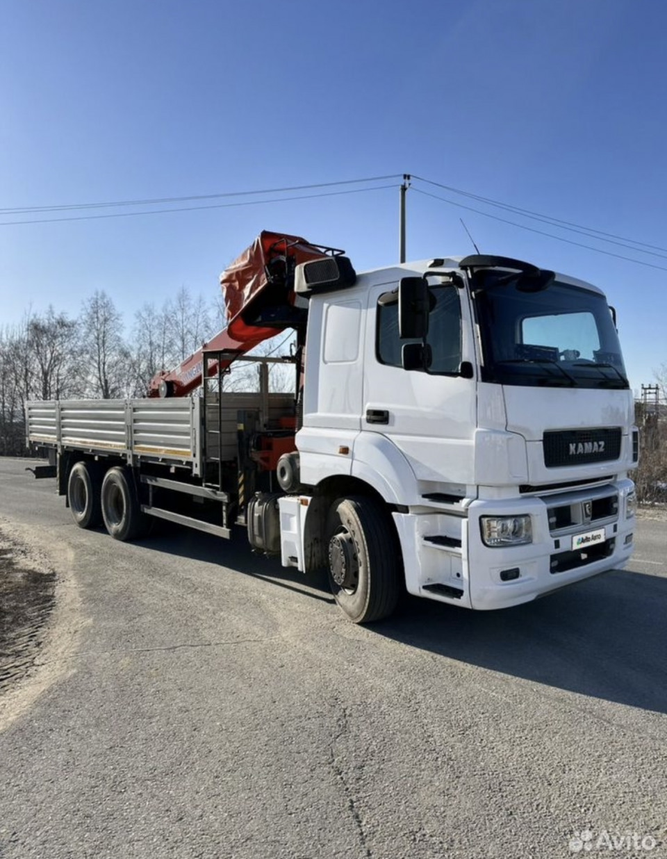  Кран-манипулятор Камаз 6520  2016 года
