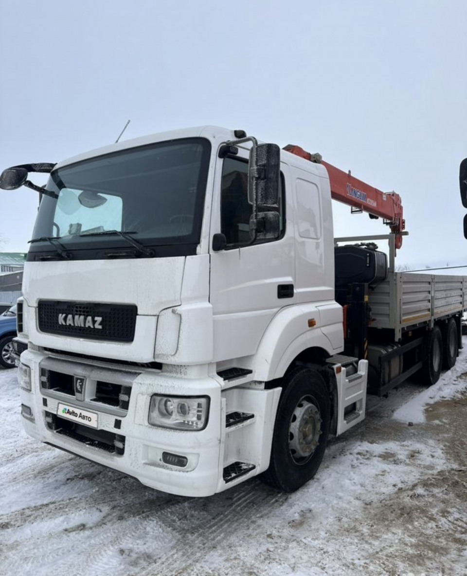  Кран-манипулятор Камаз 6520  2016 года
