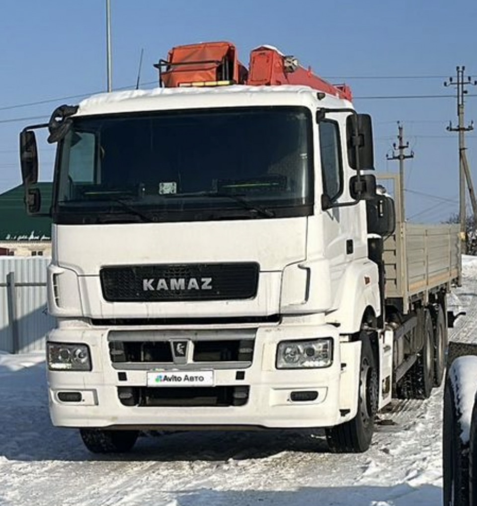  Кран-манипулятор Камаз 6520  2016 года