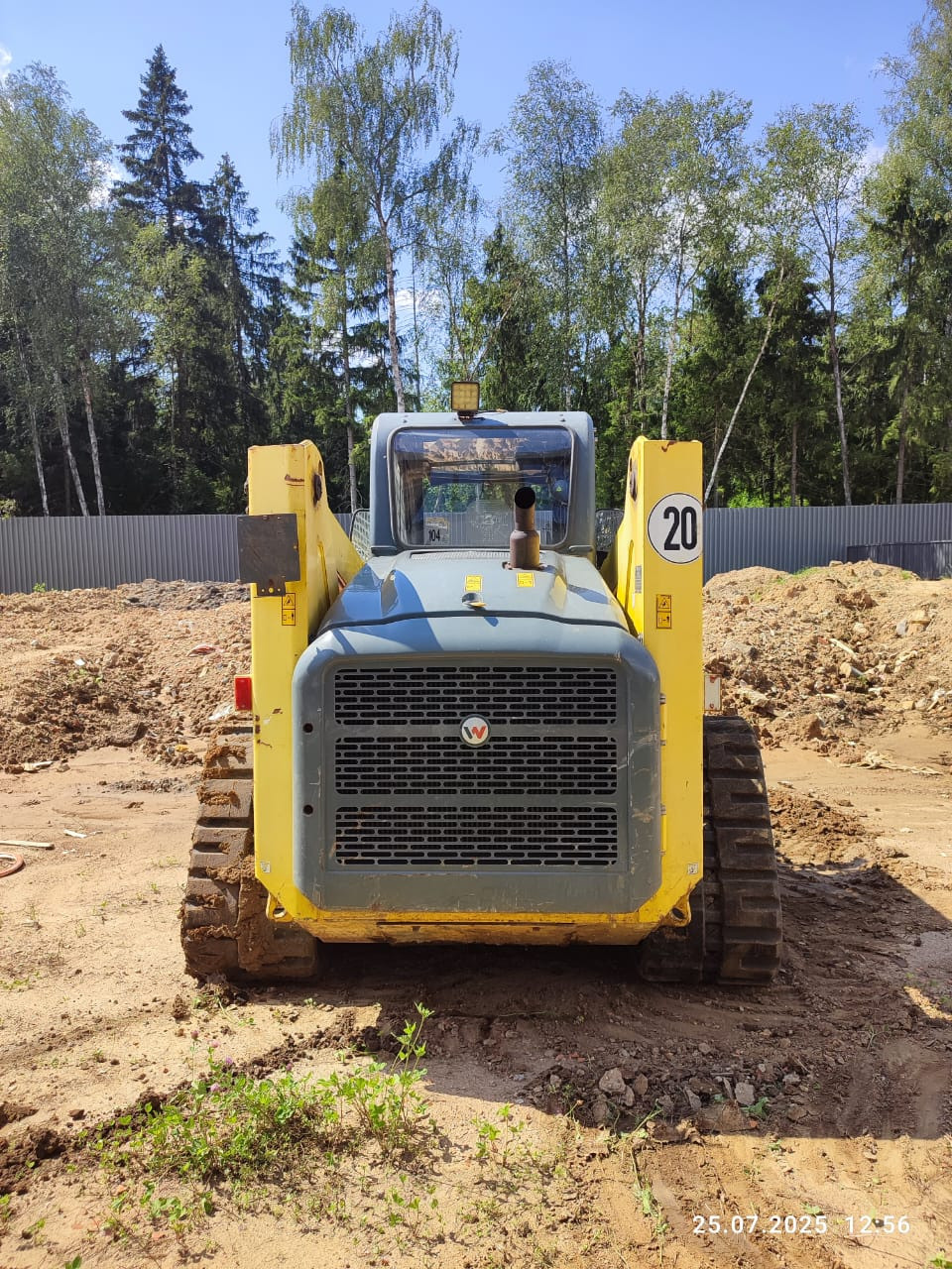  Погрузчик  WACKER NEUSON 1101 cp  2014 года
