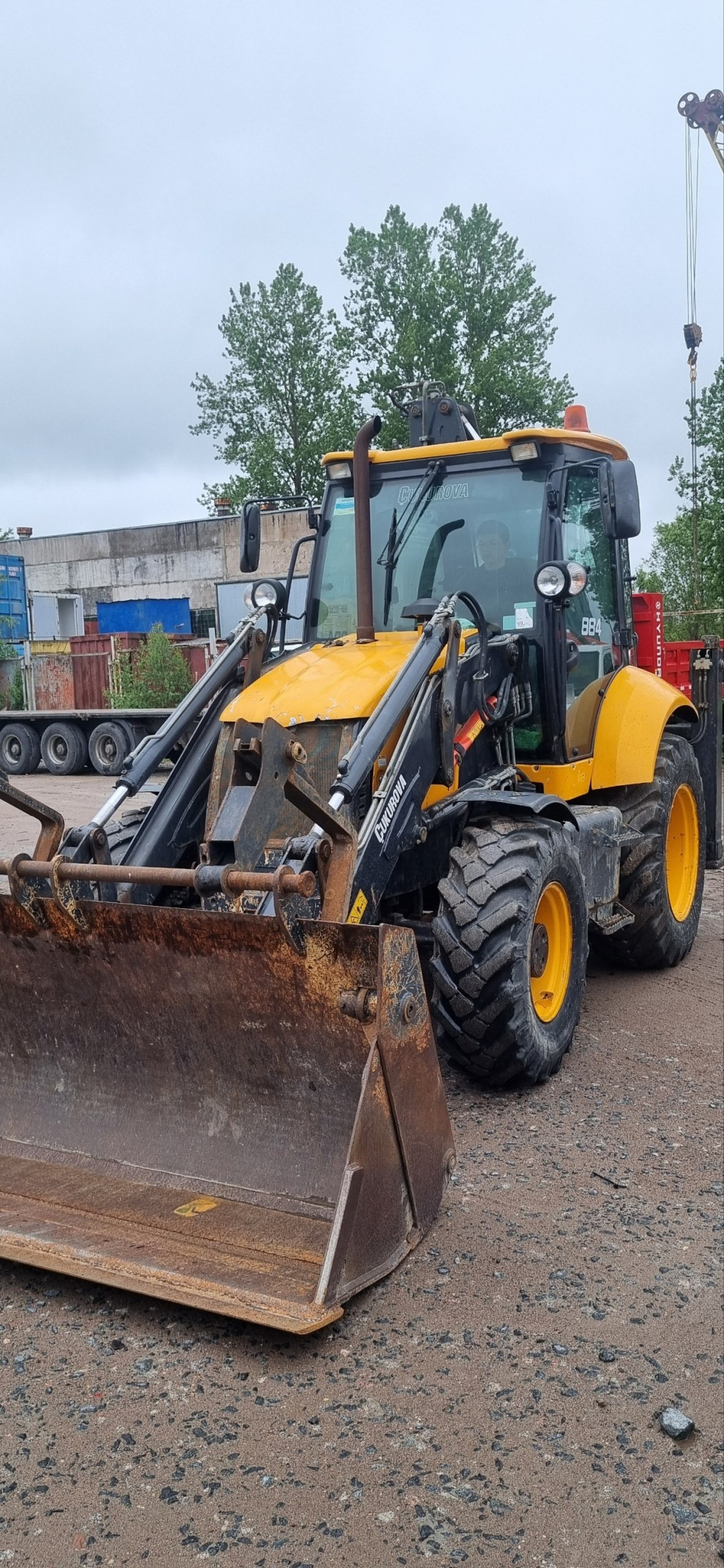  Экскаватор-погрузчик  CUKUROVA 884  2022 года