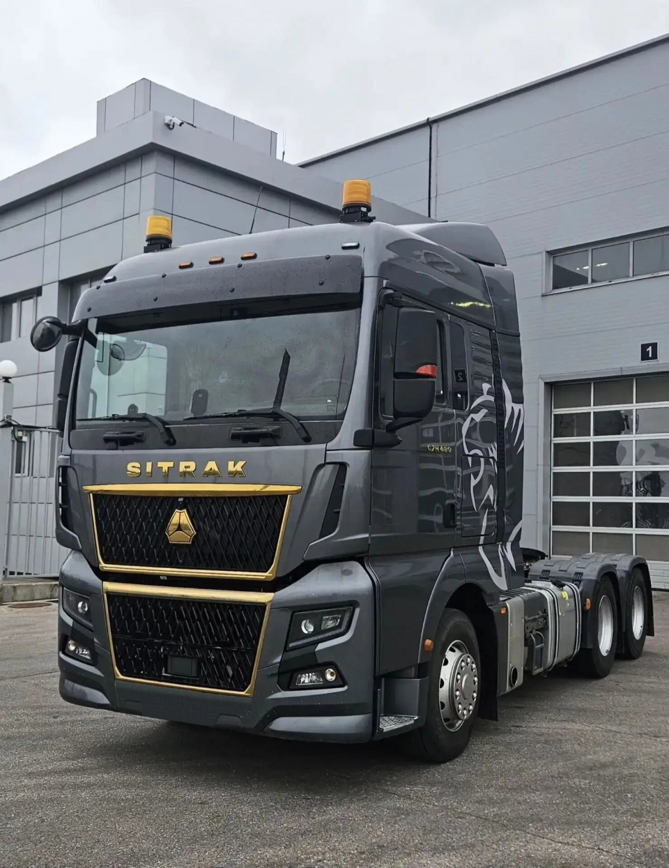 Sinotruk SITRAK C7H MAX, 6х4  2024 года, 6х4, 480 л.с.