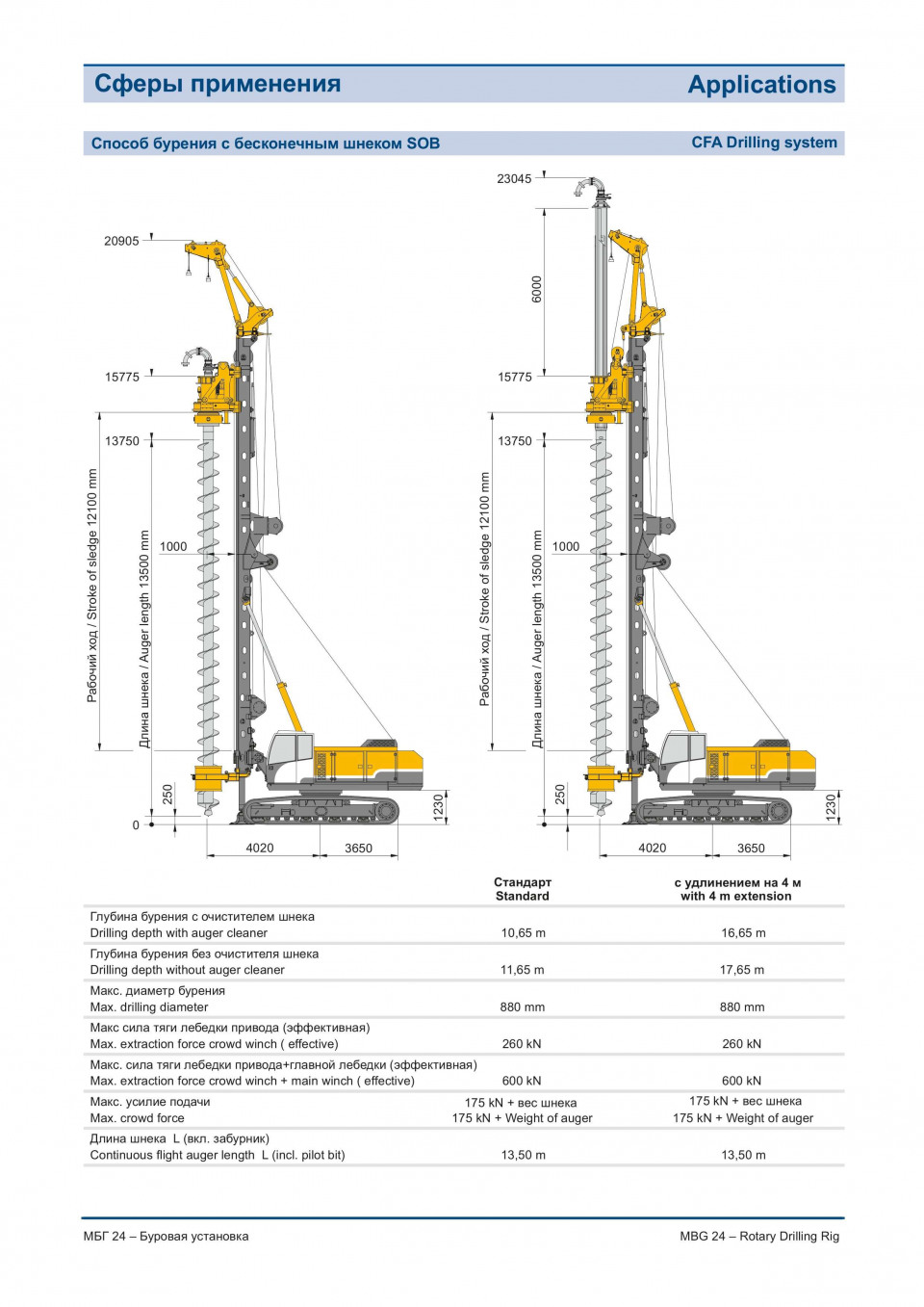  Буровая установка Bauer MBG24  2009 года