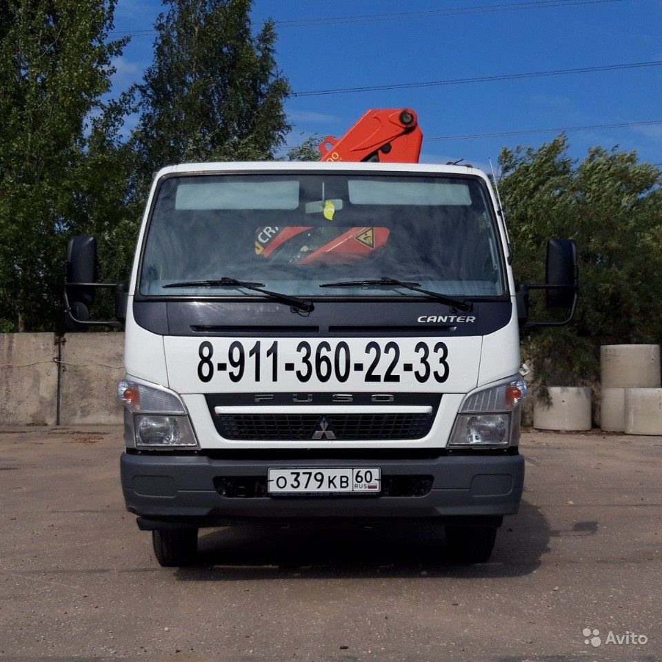  Кран-манипулятор Mitsubishi FUSO  2011 года